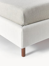 Basic Çift Kişilik Karyola Kırık Beyaz