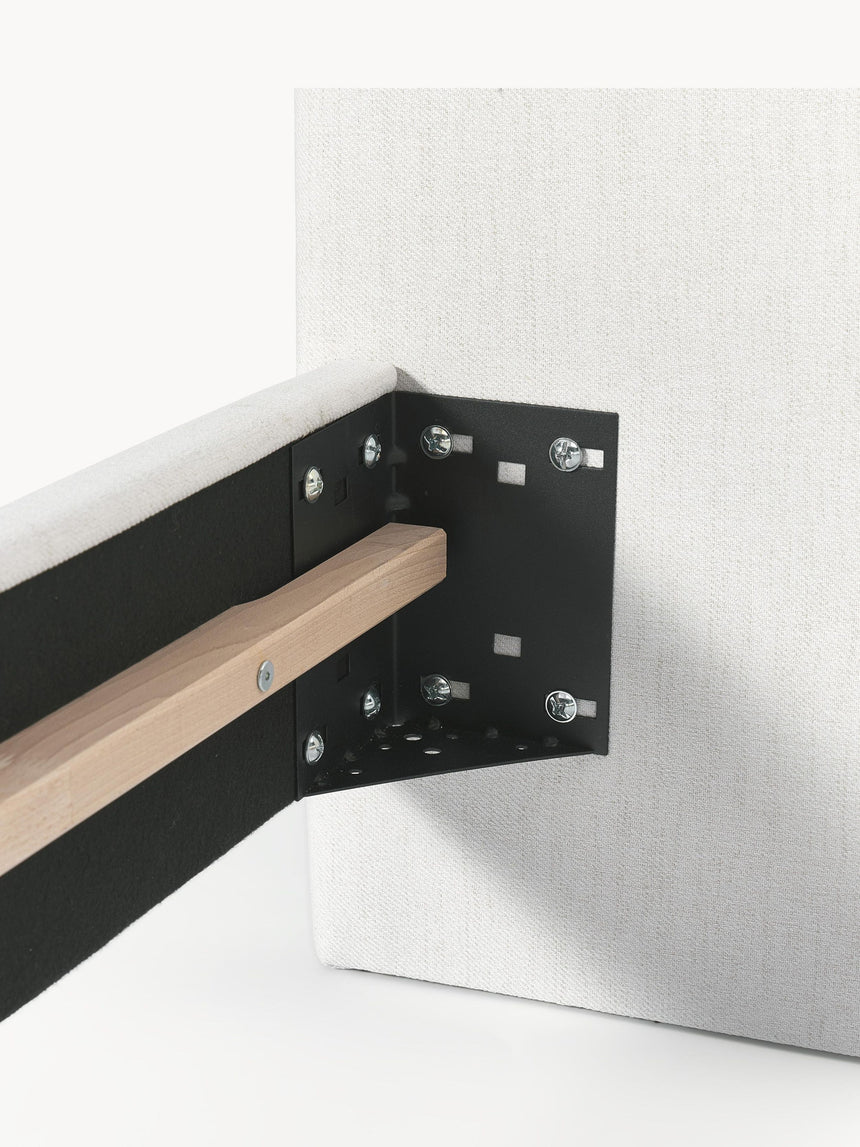 Basic Çift Kişilik Karyola Kırık Beyaz