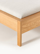 Basis Çift Kişilik Ahşap Karyola Meşe