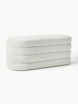 Beko Elips Puf Krem Bukle