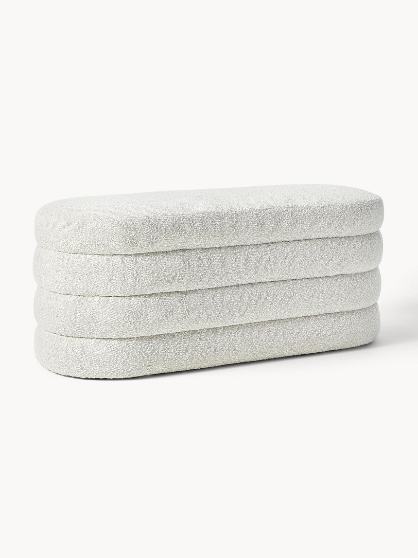 Beko Elips Puf Krem Bukle