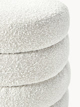 Beko Elips Puf Krem Bukle