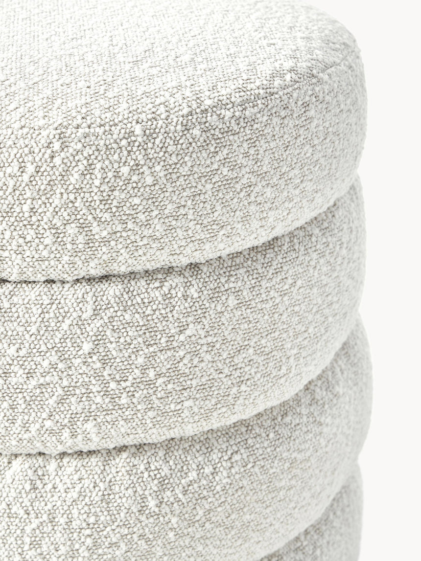 Beko Elips Puf Krem Bukle