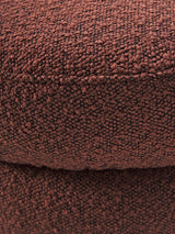 Beko Elips Puf Şarap Kırmızısı Bukle