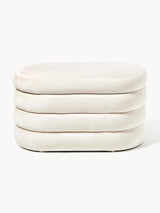 Beko Elips Sandık Puf Krem