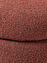 Beko Elips Sandık Puf Şarap Kırmızısı Bukle