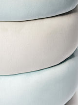 Beko Silindir Puf Açık Mavi Krem