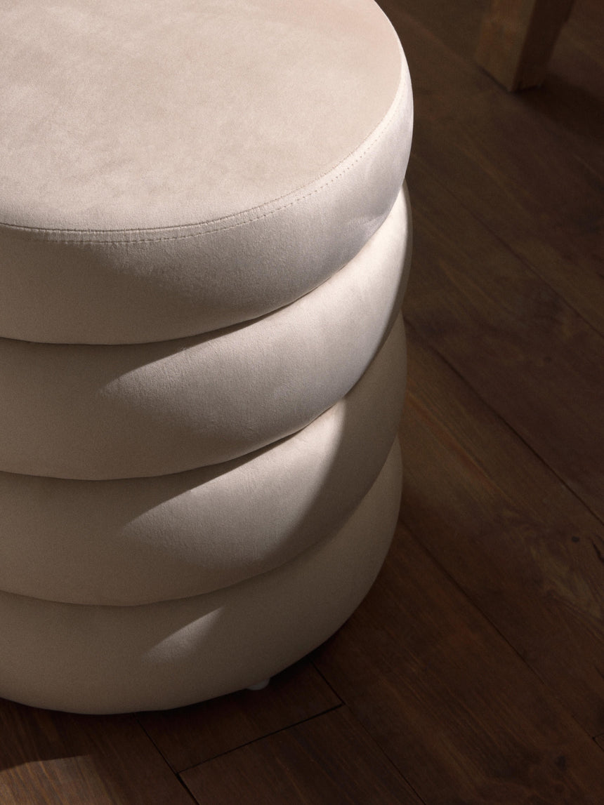 Beko Silindir Puf Krem