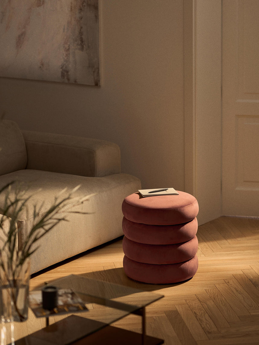 Beko Silindir Puf Pas Kırmızısı