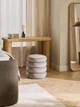 Beko Silindir Sandık Puf Gri