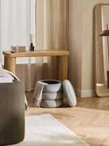 Beko Silindir Sandık Puf Gri