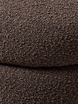 Beko Silindir Sandık Puf Koyu Kahve Bukle