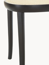 Beliz Hazeran İşlemeli Ahşap Sandalye Siyah