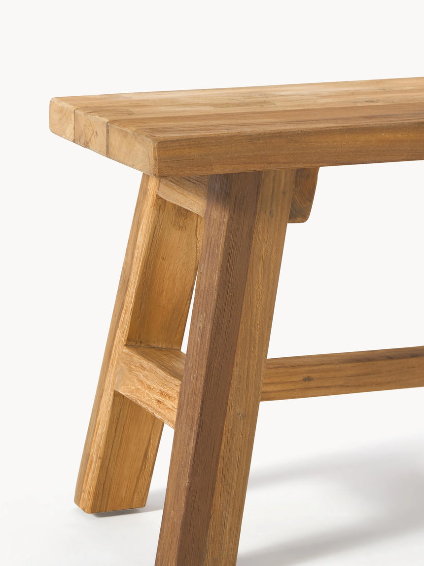 Bianco Ahşap Dekoratif Bank Natürel