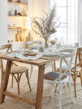 Bianco Ahşap Yemek Masası Natürel