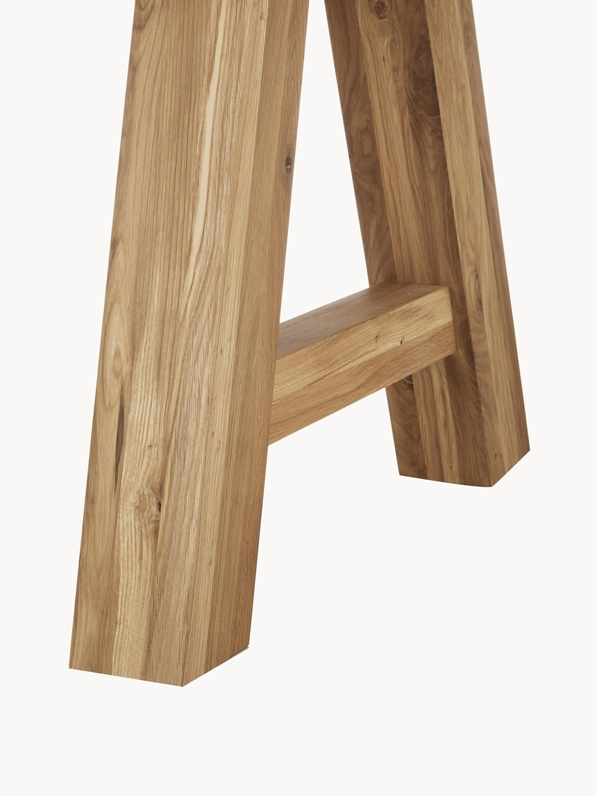 Bloom Ahşap Yemek Masası Koyu Meşe