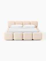 Bom Çift Kişilik Karyola Şeftali Bukle