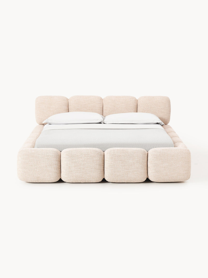 Bom Çift Kişilik Karyola Şeftali Bukle