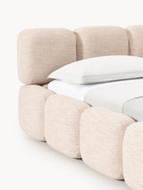 Bom Çift Kişilik Karyola Şeftali Bukle