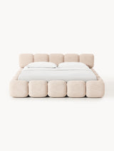 Bom Çift Kişilik Karyola Şeftali Bukle