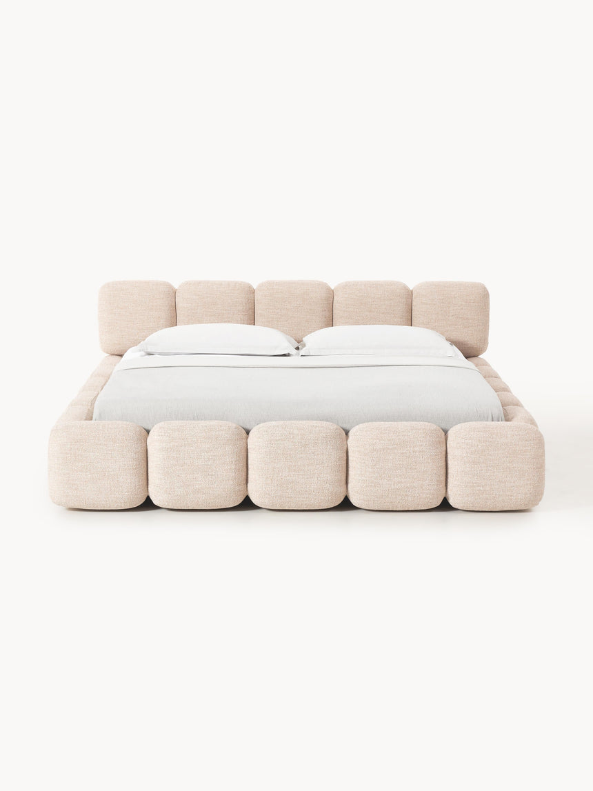 Bom Çift Kişilik Karyola Şeftali Bukle