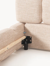 Bom Çift Kişilik Karyola Şeftali Bukle