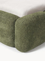 Bom Çift Kişilik Karyola Yeşil Teddy