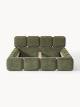 Bom Çift Kişilik Karyola Yeşil Teddy