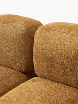 Bom Dörtlü Koltuk Hardal Teddy