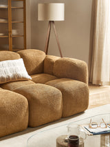 Bom Dörtlü Koltuk Hardal Teddy