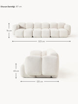 Bom Dörtlü Koltuk Kırık Beyaz Bukle