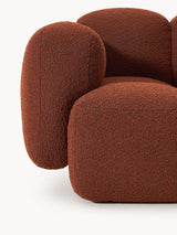 Bom Dörtlü Koltuk Terakota Bukle