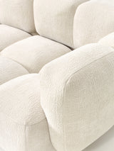 Bom Köşe Koltuk Açık Bej Dokuma Kadife