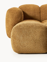 Bom Köşe Koltuk Hardal Teddy