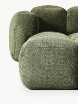 Bom Köşe Koltuk Yeşil Teddy