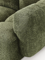 Bom Köşe Koltuk Yeşil Teddy