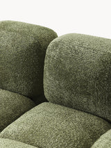 Bom Köşe Koltuk Yeşil Teddy