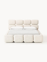 Bom Plus Çift Kişilik Karyola Açık Bej Bukle