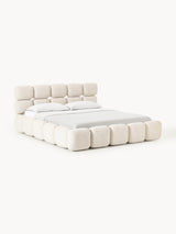 Bom Plus Çift Kişilik Karyola Açık Bej Bukle