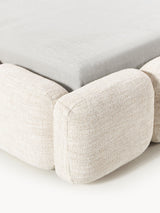 Bom Plus Çift Kişilik Karyola Açık Bej Bukle