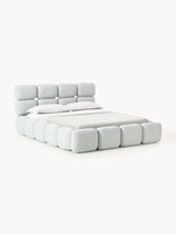 Bom Plus Çift Kişilik Karyola Açık Mavi Bukle