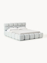 Bom Plus Çift Kişilik Karyola Açık Mavi Bukle