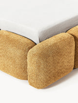 Bom Plus Çift Kişilik Karyola Hardal Teddy