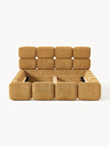 Bom Plus Çift Kişilik Karyola Hardal Teddy