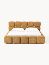 Bom Plus Çift Kişilik Karyola Hardal Teddy