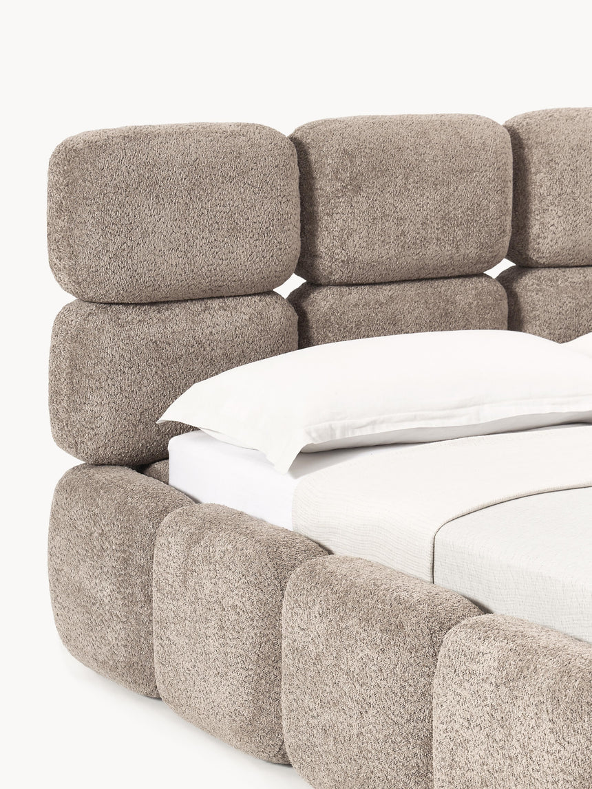 Bom Plus Çift Kişilik Karyola Kahve Teddy