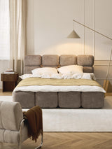 Bom Plus Çift Kişilik Karyola Kahve Teddy