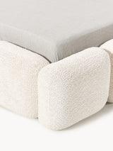 Bom Plus Çift Kişilik Karyola Kırık Beyaz Teddy