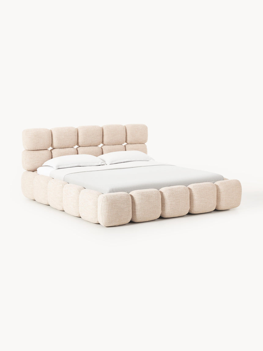 Bom Plus Çift Kişilik Karyola Şeftali Bukle