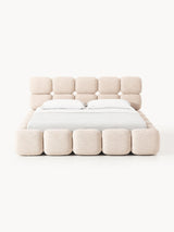 Bom Plus Çift Kişilik Karyola Şeftali Bukle